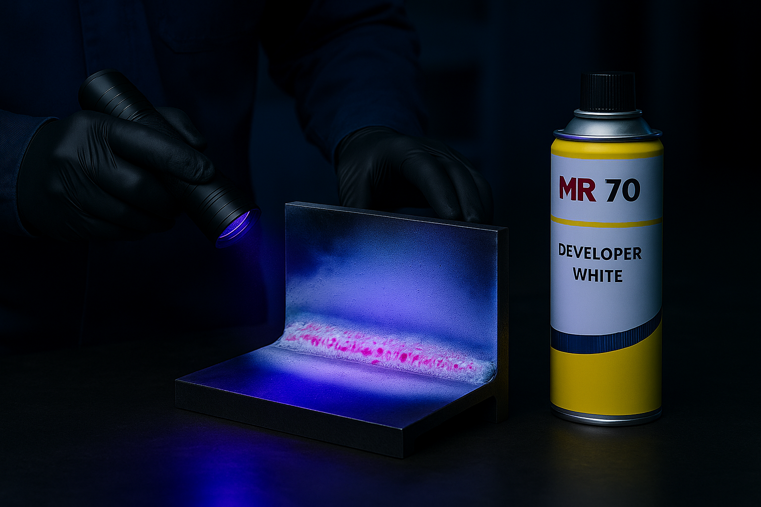 Inspectare fluorescentă a defectelor